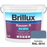 Rausan R K3 3510 (RAL 5014 Taubenblau) Organisch gebundener Rillenputz für wetterbeständige Oberfläc