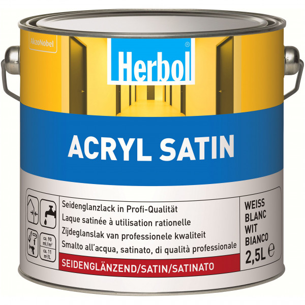 Acryl Satin (Weiß)