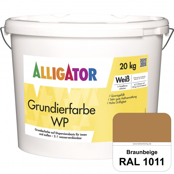 Grundierfarbe WP (RAL 1011 Braunbeige)