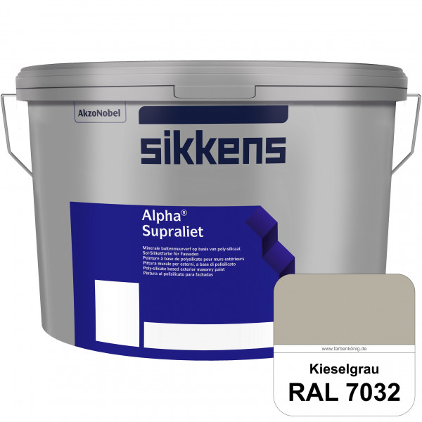 Alpha Supraliet (RAL 7032 Kieselgrau)