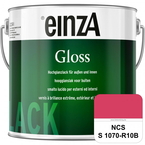 einzA Gloss (NCS S 1070-R10B) Hochwertiger Alkydharzlack in Premium-Qualität, hochglänzend.