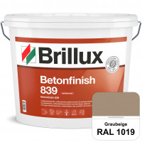 Betonfinish 839 (RAL 1019 Graubeige) elastische Beschichtung zum Schutz rissgefährdeter Betonbauteil