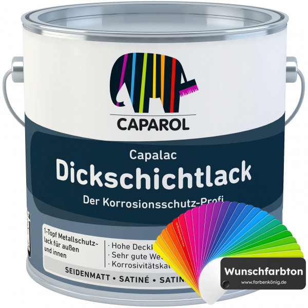 Capalac Dickschichtlack (Wunschfarbton)