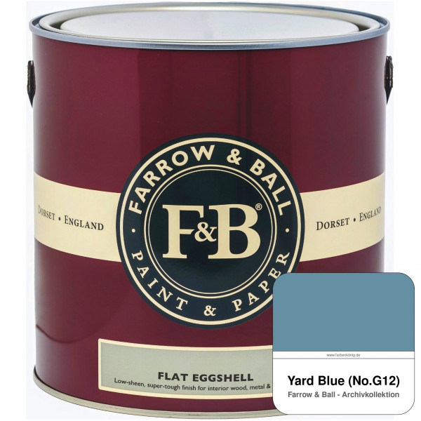 Flat Eggshell (Yard Blue No. G12)