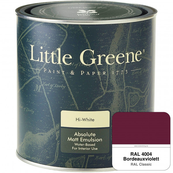 Absolute Matt Emulsion - Sample Pot 250 ml (RAL 4004 Bordeauxviolett)