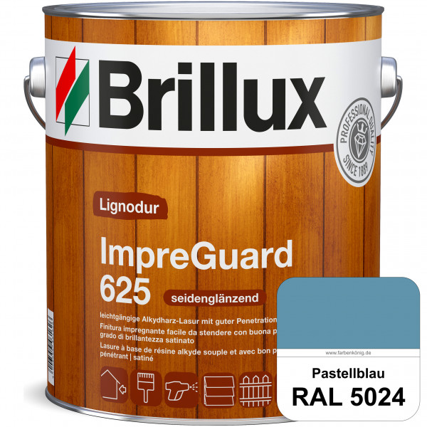 ImpraGuard 625 (RAL 5024 Pastellblau) imprägnierende Lasur (lösemittelhaltig) für allen Laub- und Na