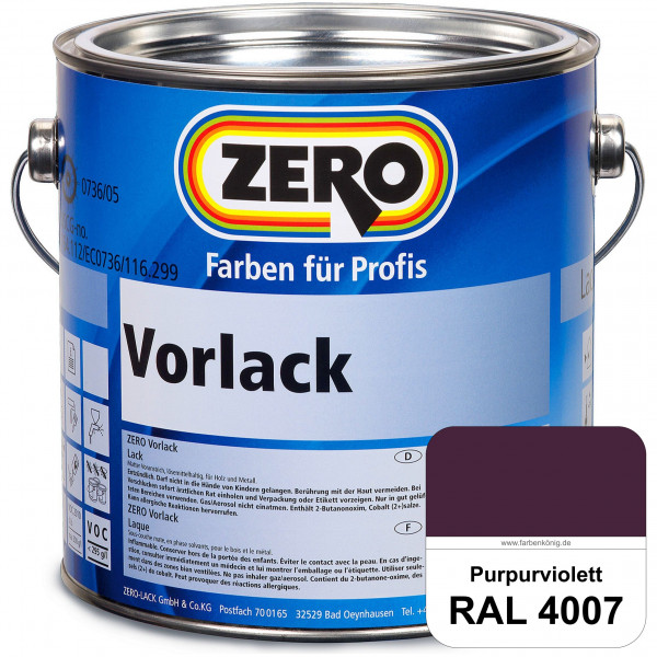 Vorlack (RAL 4007 Purpurviolett)