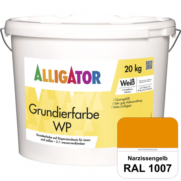 Grundierfarbe WP (RAL 1007 Narzissengelb)