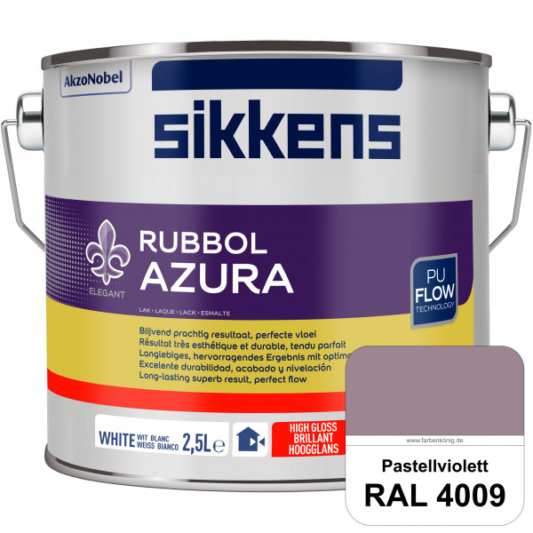 Rubbol Azura (RAL 4009 Pastellviolett) hochglänzender Lack (löselmittelhaltig) innen & außen