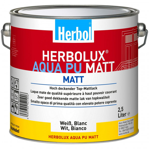 Herbolux Aqua PU Matt (Weiß)