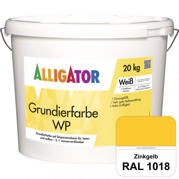 Grundierfarbe WP (RAL 1018 Zinkgelb)