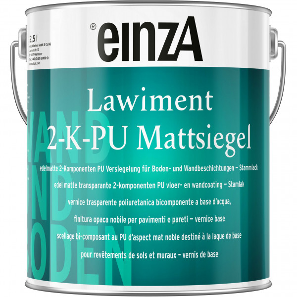 einzA Lawiment 2-K-PU Mattsiegel (Farblos)
