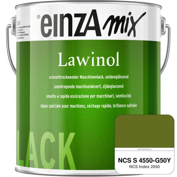 einzA Lawinol seidenglänzend (NCS S 4550-G50Y)
