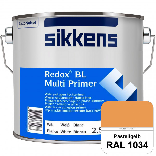 Redox BL Multi Primer (RAL 1034 Pastellgelb) Wasserbasierter Universalprimer und Korrosionsschutz (i