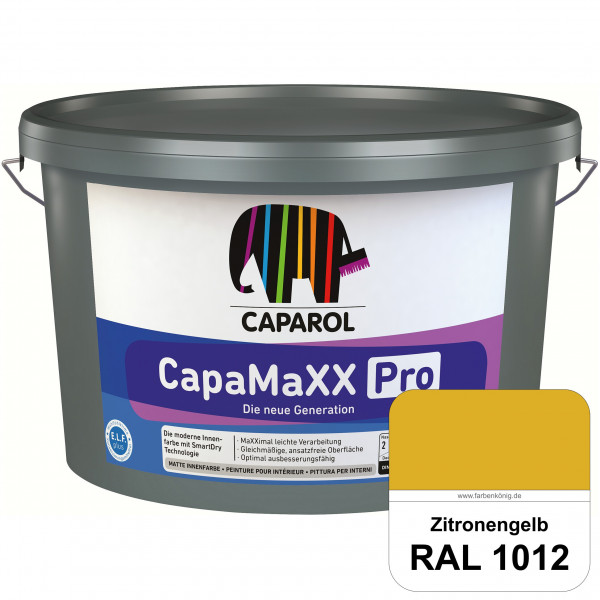 Caparol CapaMaXX Pro (RAL 1012 Zitronengelb)