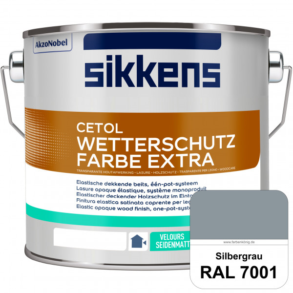 Cetol Wetterschutzfarbe Extra (RAL 7001 Silbergrau)