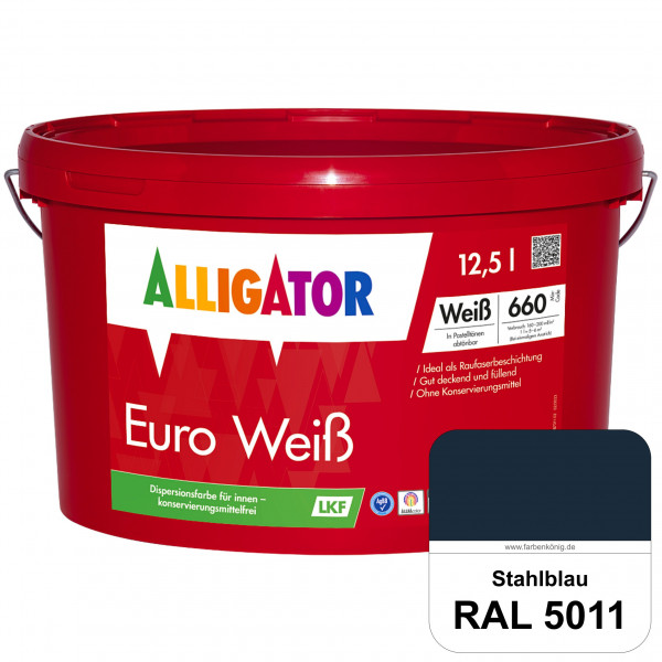 Euro Weiß LKF (RAL 5011 Stahlblau)