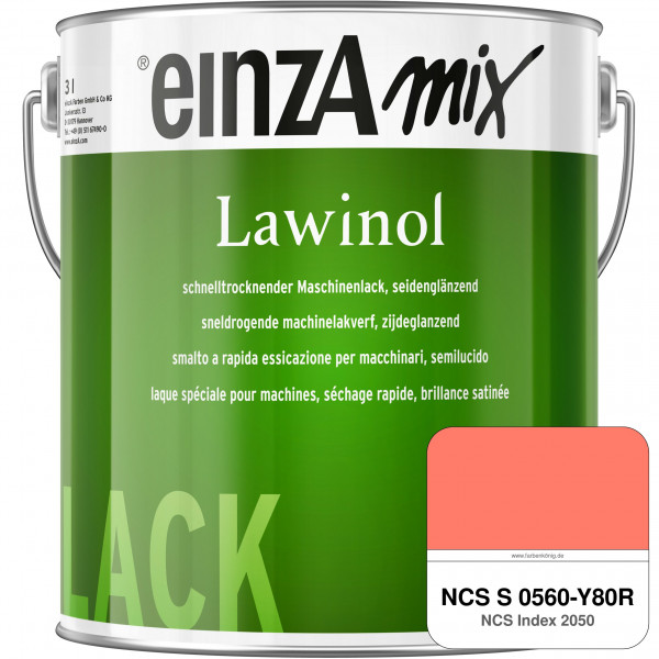 einzA Lawinol seidenglänzend (NCS S 0560-Y80R)