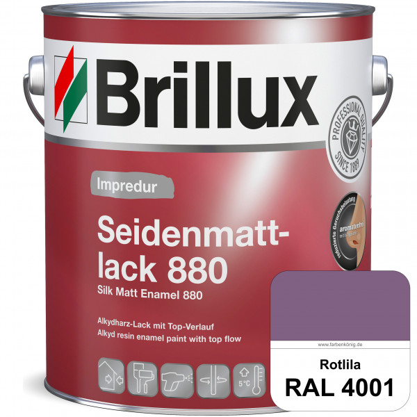 Impredur Seidenmattlack 880 (RAL 4001 Rotlila) für Holz- oder Metallflächen innen & außen