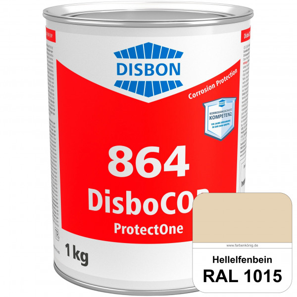 DisboCOR 864 ProtectOne (RAL 1015 Hellelfenbein) 1-Topf-geeignete Korrosionsschutz für alle metalli