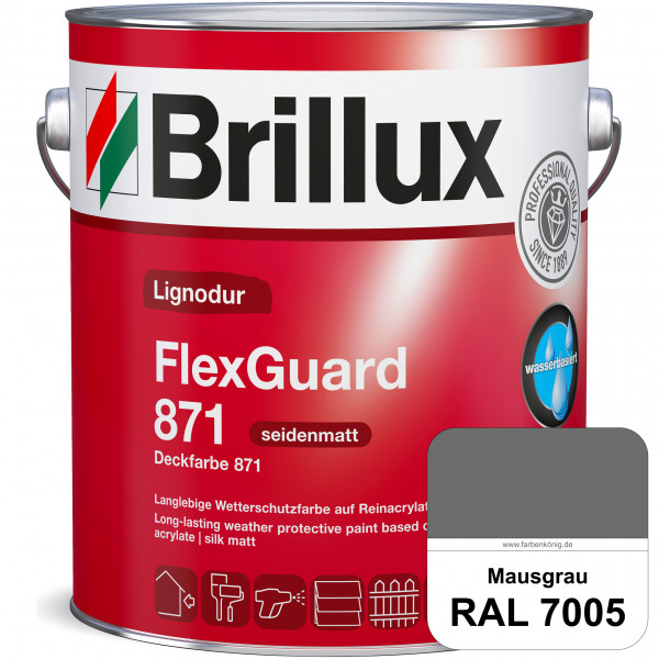 Lignodur FlexGuard 871 (Deckfarbe 871) RAL 7005 Mausgrau