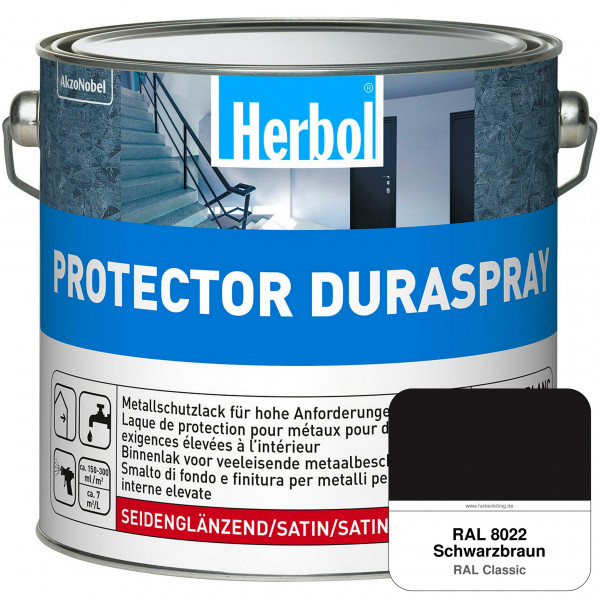 Protector Duraspray (RAL 8022 Schwarzbraun)