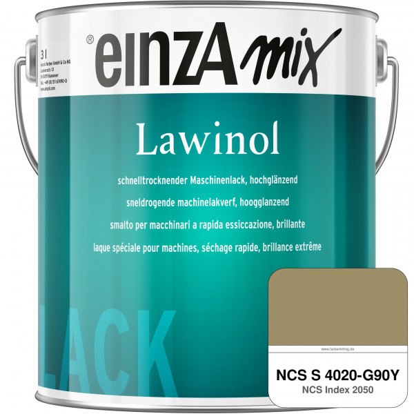 einzA Lawinol hochglänzend (NCS S 4020-G90Y)