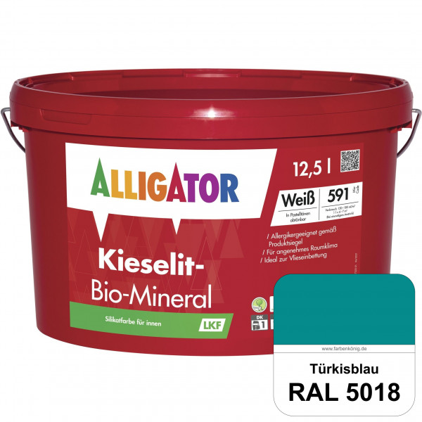 Kieselit-Bio-Mineral LKF (RAL 5018 Türkisblau)