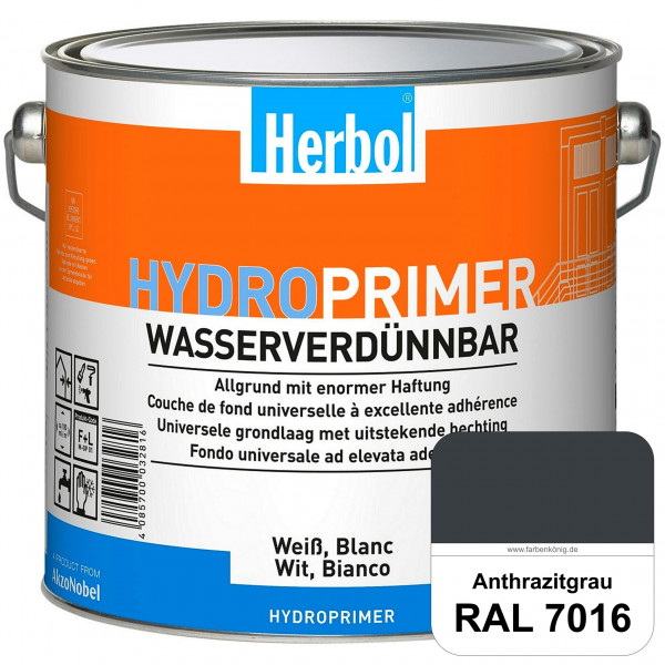 Hydroprimer (RAL 7016 Anthrazitgrau) wasserverdünnbare Allgrund (Innen&Außen)
