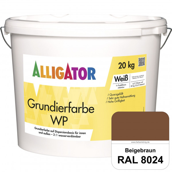 Grundierfarbe WP (RAL 8024 Beigebraun)