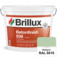 Betonfinish 839 (RAL 6019 Weißgrün) elastische Beschichtung zum Schutz rissgefährdeter Betonbauteile