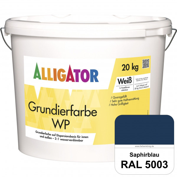 Grundierfarbe WP (RAL 5003 Saphirblau)