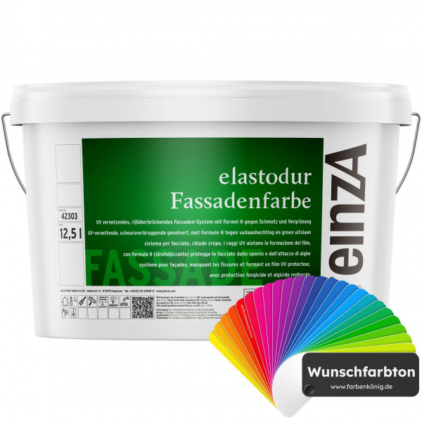 einzA elastodur Fassadenfarbe (Wunschfarbton)