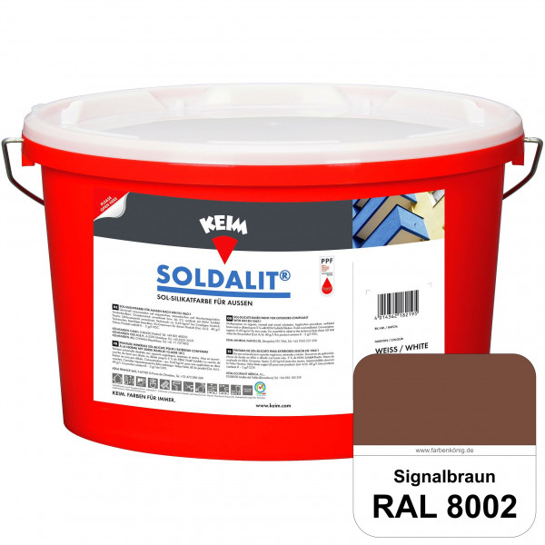 KEIM Soldalit® (RAL 8002 Signalbraun)