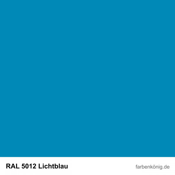 Objekt Fassadenfarbe (RAL 5012 Lichtblau)