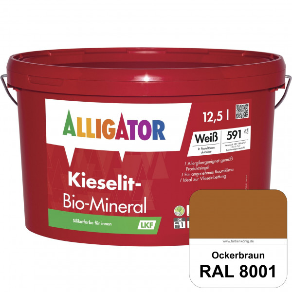 Kieselit-Bio-Mineral LKF (RAL 8001 Ockerbraun)