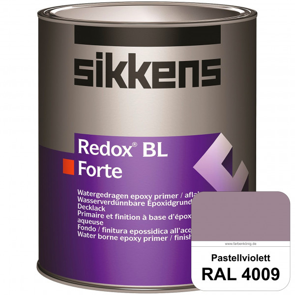 Redox BL Forte (RAL 4009 Pastellviolett) seidenmatte & wasserbasierte 2-K-Epoxidharzlack (innen)