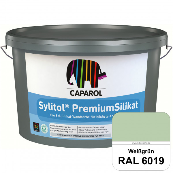 Caparol Sylitol PremiumSilikat (RAL 6019 Weißgrün) - ehemals Histolith PremiumSilikat