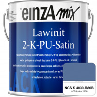 einzA Lawinit 2-K-PU Satin Stammlack (NCS S 4030-R80B)