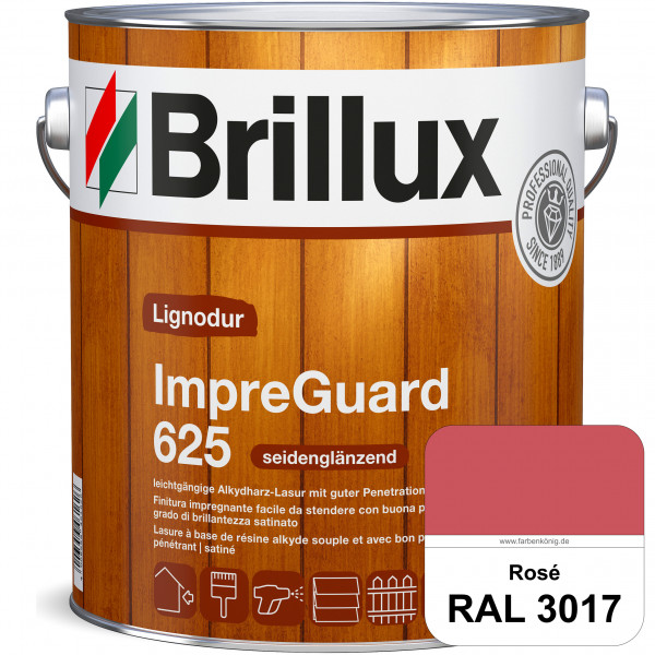 ImpraGuard 625 (RAL 3017 Rosa) imprägnierende Lasur (lösemittelhaltig) für allen Laub- und Nadelholz