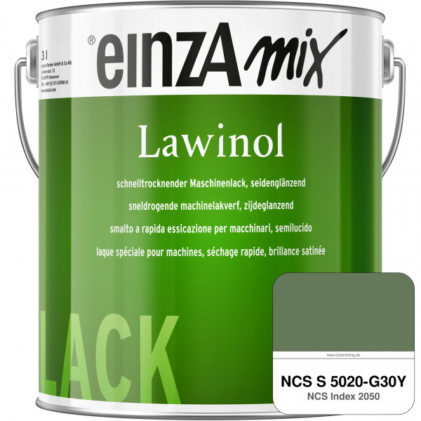 einzA Lawinol seidenglänzend (NCS S 5020-G30Y)