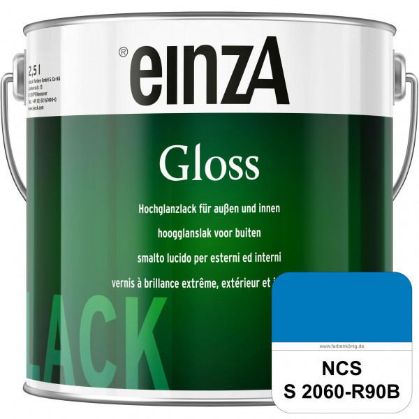 einzA Gloss (NCS S 2060-R90B) Hochwertiger Alkydharzlack in Premium-Qualität, hochglänzend.