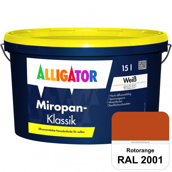 Miropan-Klassik (RAL 2001 Rotorange)