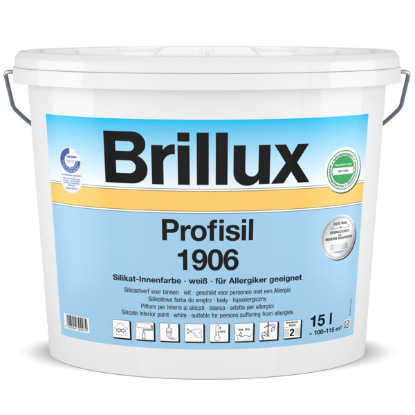 Profisil 1906 Silikat-Innenfarbe weiß