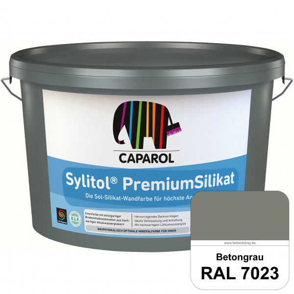 Caparol Sylitol PremiumSilikat (RAL 7023 Betongrau) - ehemals Histolith PremiumSilikat