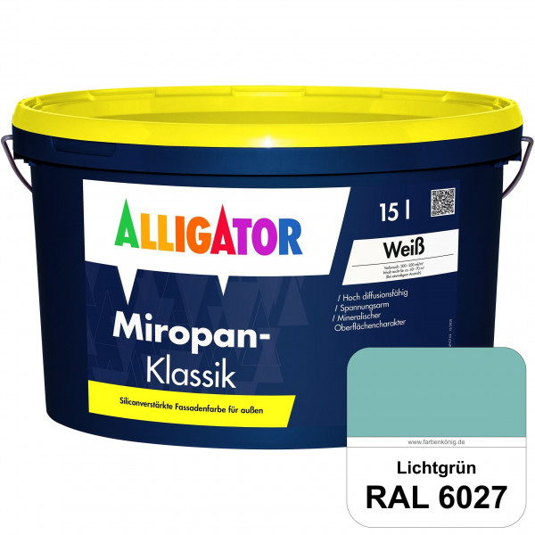 Miropan-Klassik (RAL 6027 Lichtgrün)