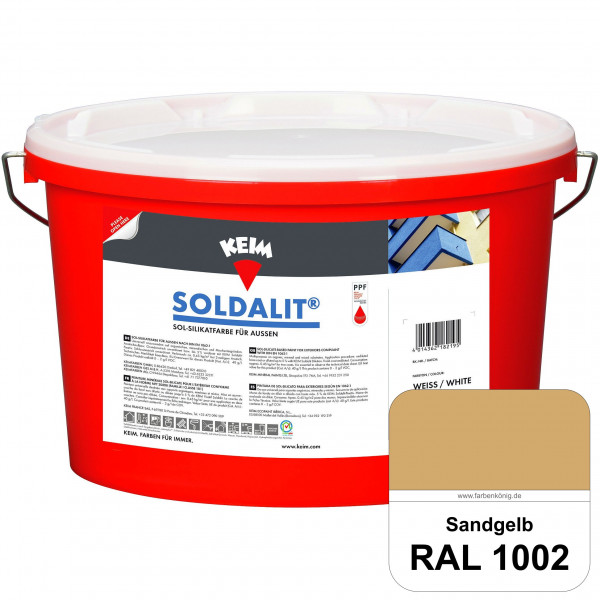 KEIM Soldalit® (RAL 1002 Sandgelb)