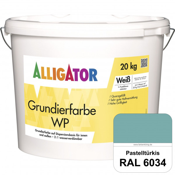 Grundierfarbe WP (RAL 6034 Pastelltürkis)