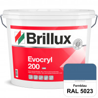 Evocryl 200 (RAL 5023 Fernblau) Verschmutzungsunempfindliche 100% Reinacrylat Fassadenfarbe