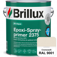 2K-Aqua Epoxi-Sprayprimer 2375 (RAL 9001 Cremeweiß) haftvermittelnde 2K-Grundierung auf nicht saugen